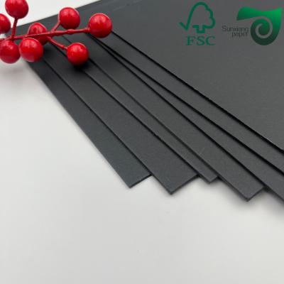 FSC 1,5 mm 1200 g 2 mm 1600 g Noir Cartable massif à double face Noir profond 70 cm 100 cm