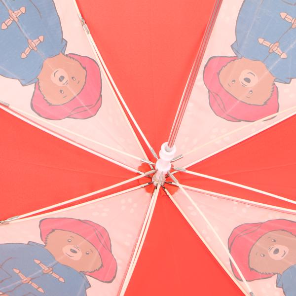 Cute Cartoon Kids Rain Umbrella With Bear Printing Zinc Plating Safe Frame
