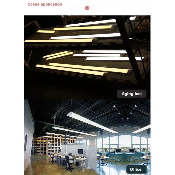 LED Purification Fixture 4FT 40W LED Batten Light 5500K--6500K LED Linear Tube Lamp