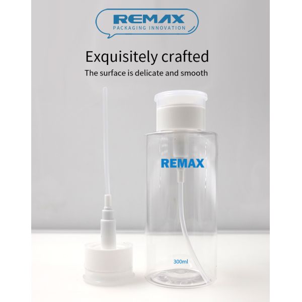 Professional  300ml Nail Polish Remover Bottle with Pump