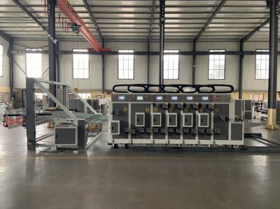 Automatic Small Flexo Printing Slotting Machine For Making Box Cardboard