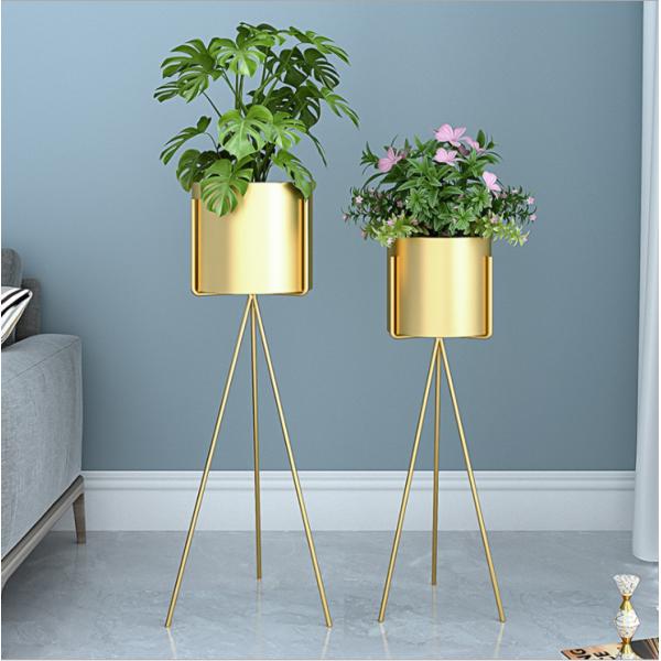 Nordic Round 30cm Diameter Metal Flower Stand