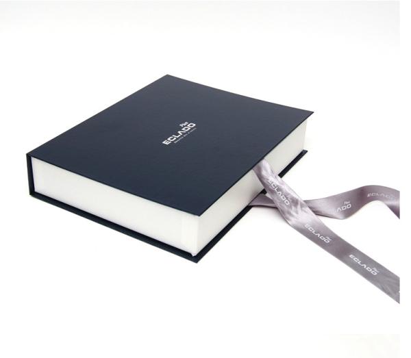 Personalize caixas de presente de apresentação do estilo do livro da caixa de papel do pacote com tampas