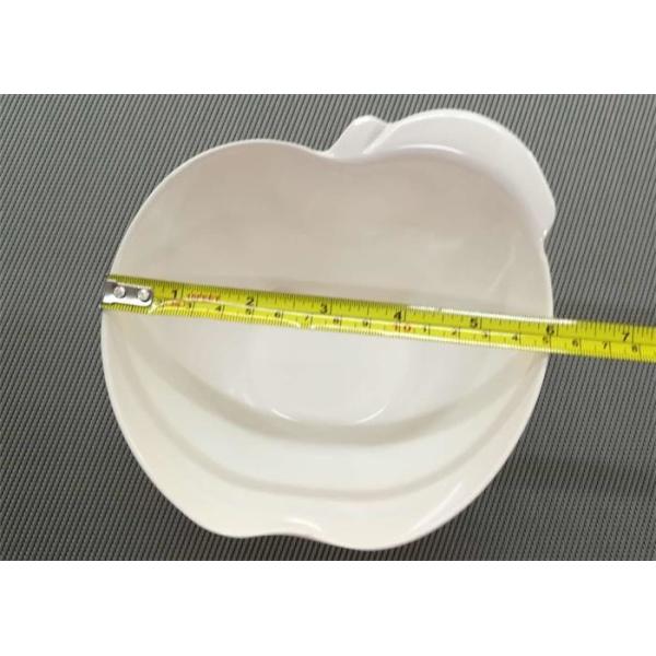 Шар фарфора веса 154г диаметра 15км шара Диннерваре меламина формы Яблока белый