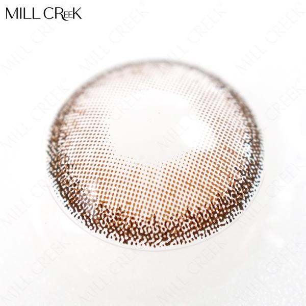 FDA Approved Glutinous Brown Colored Contacts lenses 14.2mm