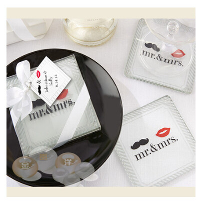 Space Saving Wedding Souvenir Gifts Creative Custom Cup Coaster long term use