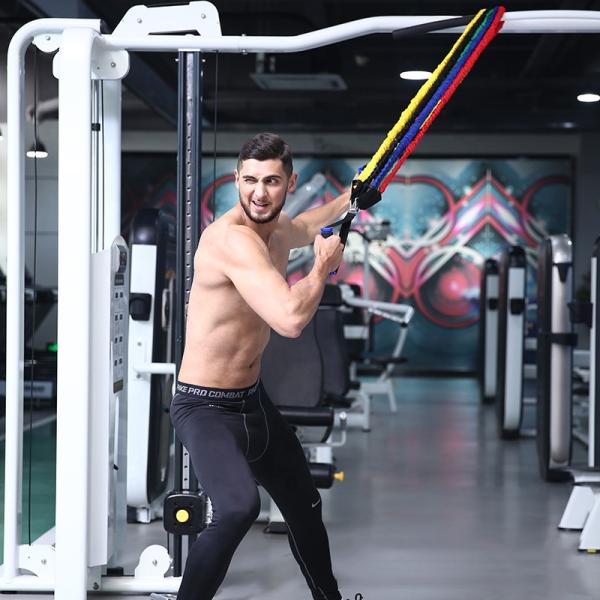 1.2M Workout Recovery Equipment Resistance Band Sets With Nylon Sleeve