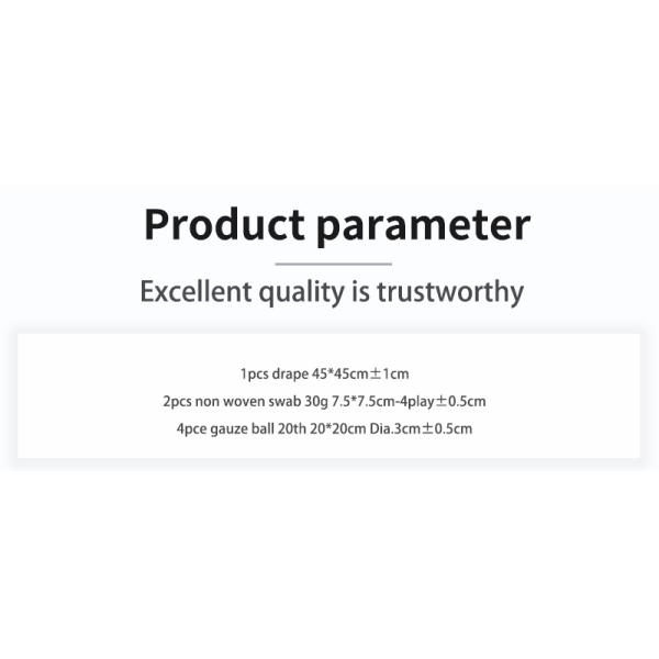 Manufacturer Medical Sterile Wound Dressing Pack Basic Dressing Set/kit