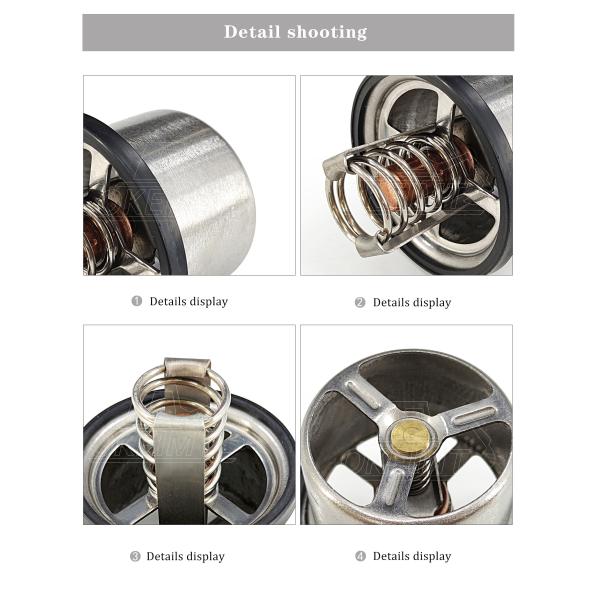 Aluminum Engine Thermostat C9-76 E330D-336D E 2485513