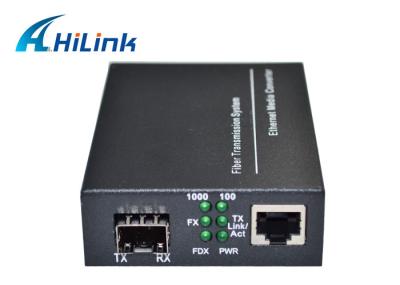 Dispositivo do conversor dos meios da fibra de Gigabit Ethernet, conversor dos meios do Internet