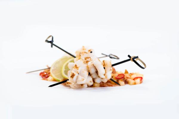 Party Decorations Bamboo Knot Skewers 6cm Appetizer Picks For Food