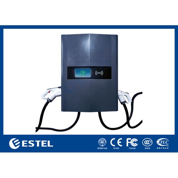 3 фазы CE быстрая зарядка EV зарядное устройство 25kW 50A DC с 2 пушками на стенке