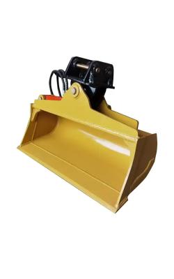 RSBM Excavator Tilting Bucket with Tapered Sides and Protector Guard