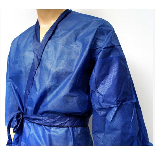 OEM Non Woven Disposable Kimono Gowns For Beauty Salons