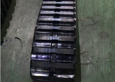 56 Links 280mm Wide Excavator Rubber Tracks Jointless Black Color