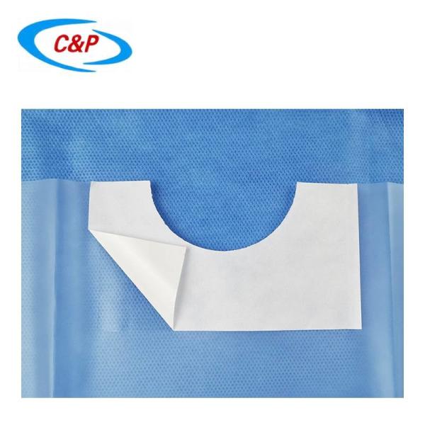 PE Clear Half Ophthalmic Drape Surgical Eye Drapes For Hospital And Clinic