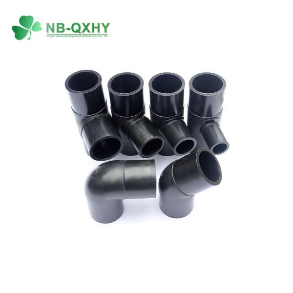 Flange Cross HDPE Butt Fusion Fitting for Gas and Water Supply Expansion Joint