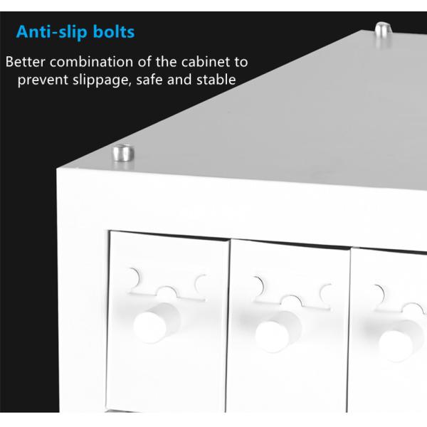 Laboratory Pathology metal sliding cabinet Medical Display Cabinet With Locking