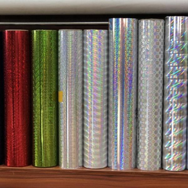 Multiple Holographic Transfer Film , Polyester Metalized Film Manufacturer