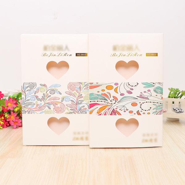 Envelope Printed Paper Boxes Pantone CMYK Underwear Sock Packaging Box