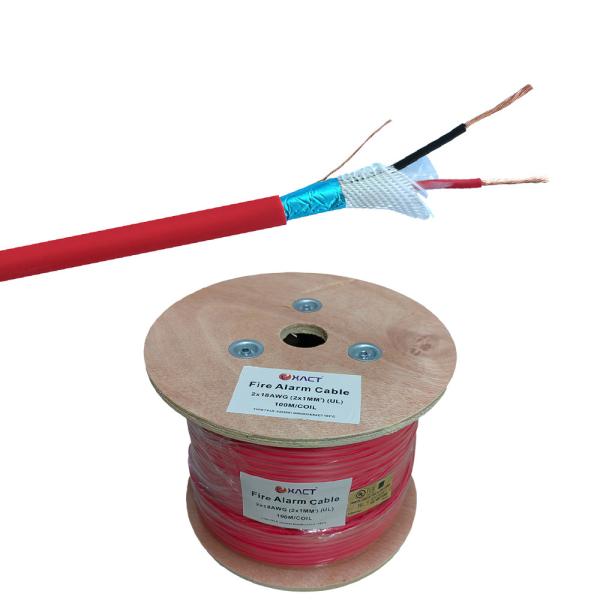2x1.5mm2 Copper Conductor Shielded FPLR Fire Alarm Cable for Fire Detection Systems