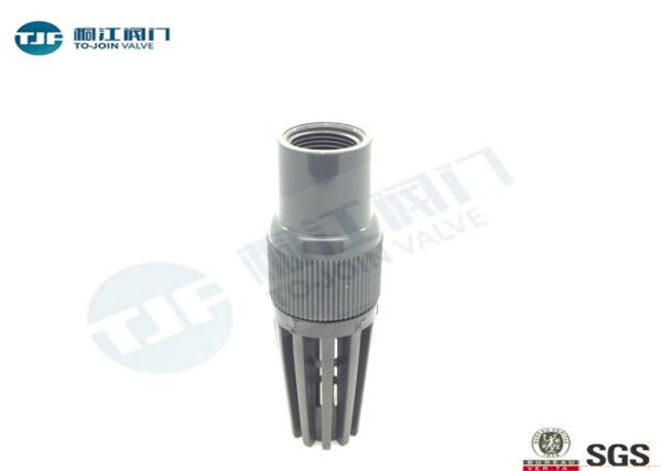 BSP Threaded Non Return Foot Valve 150 PSI Class PVC Material Made