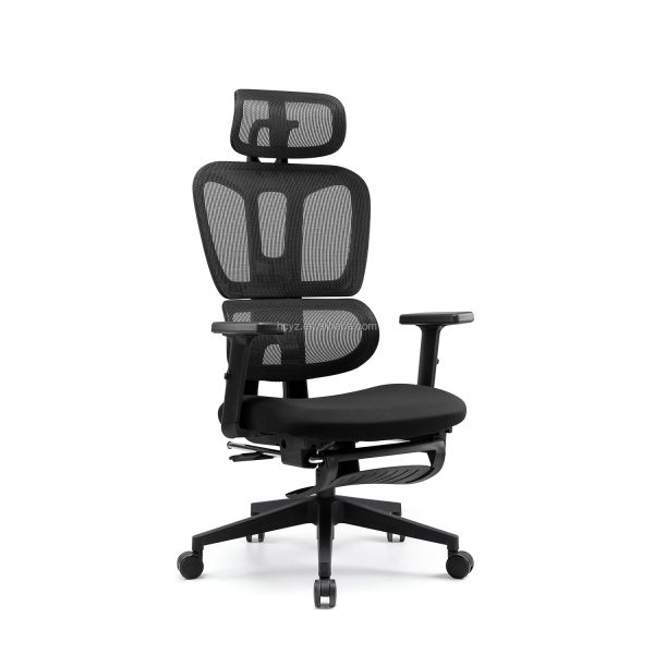Modern Economic Adjustable Guangzhou Executive Swivel Reclining Sleeping Chair Mesh Ergonomic Office Chair with Lumbar Support