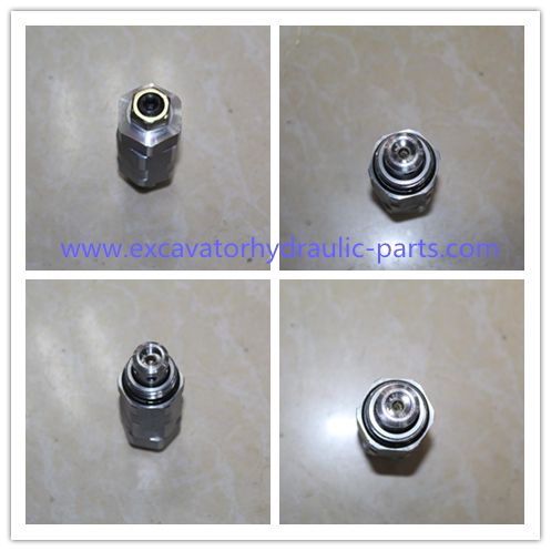 Válvula de escape dos acessórios EX120-5 EX200 da máquina escavadora da válvula de erpillar 4358914