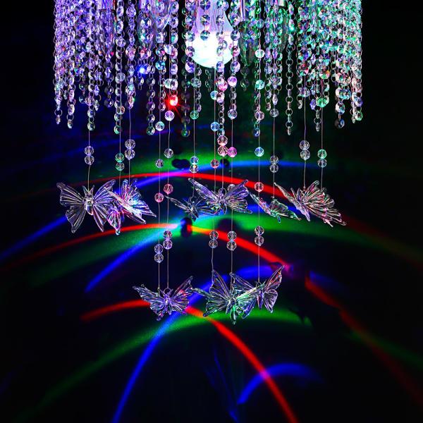 Cheap modern crystal ceiling lights with Butterfly Crystal Lamp (WH-CA-43)