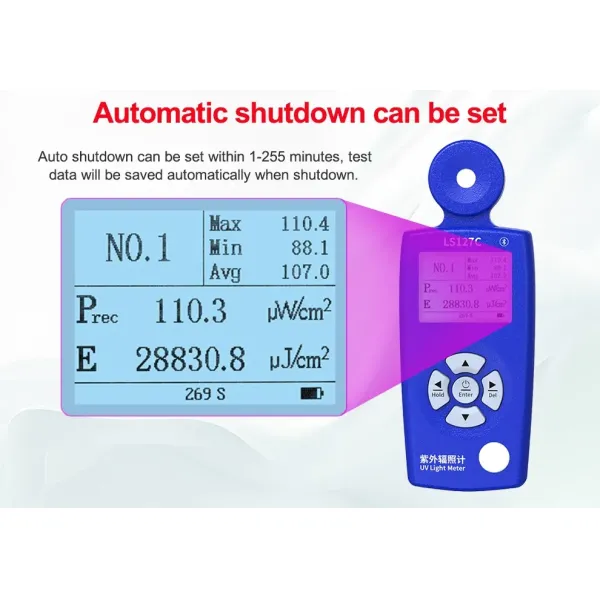 Ls127c 254nm UVC Ultraviolet Radiation Meter UV Light Radiometer