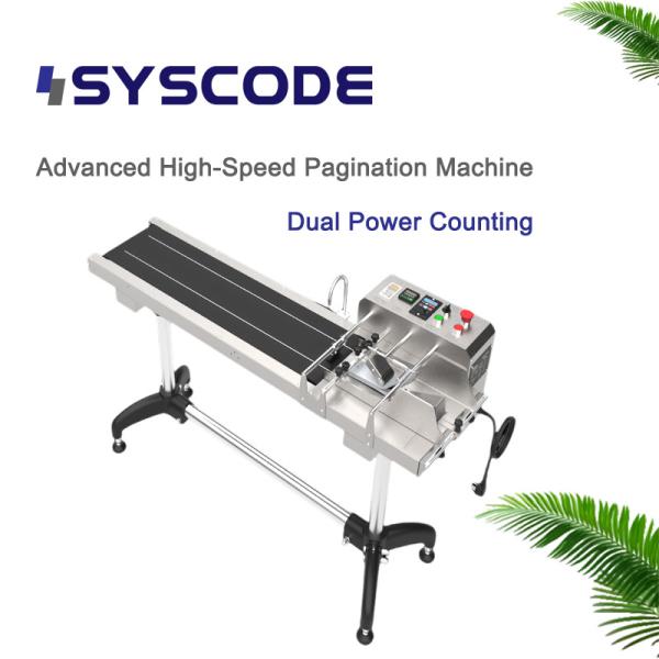 High Production Pagination Machine 115m/Min Stainless Steel Paper Feeding Machine