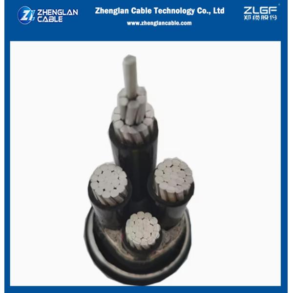 Los cables de energía LV, cables subterráneos y cables XLPE aislados de alambre de acero blindado AL/XLPE/PVC/SWA/PVC 4x35mm2 IEC60502-1