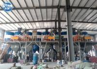 Paleta de 12T/H 120KW que mezcla la cadena de producción seca del mortero