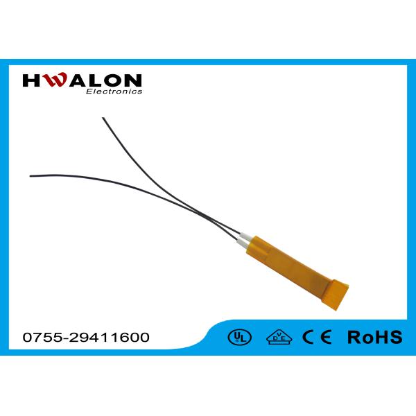 Aluminum Case Yellow Paper 300W Ceramic PTC Heater Thermistor For Hairdressing