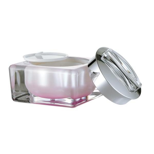 JL-JR810 PMMA Airless Cream Jar Pot 15g 30g 50g Leak Proof Seal