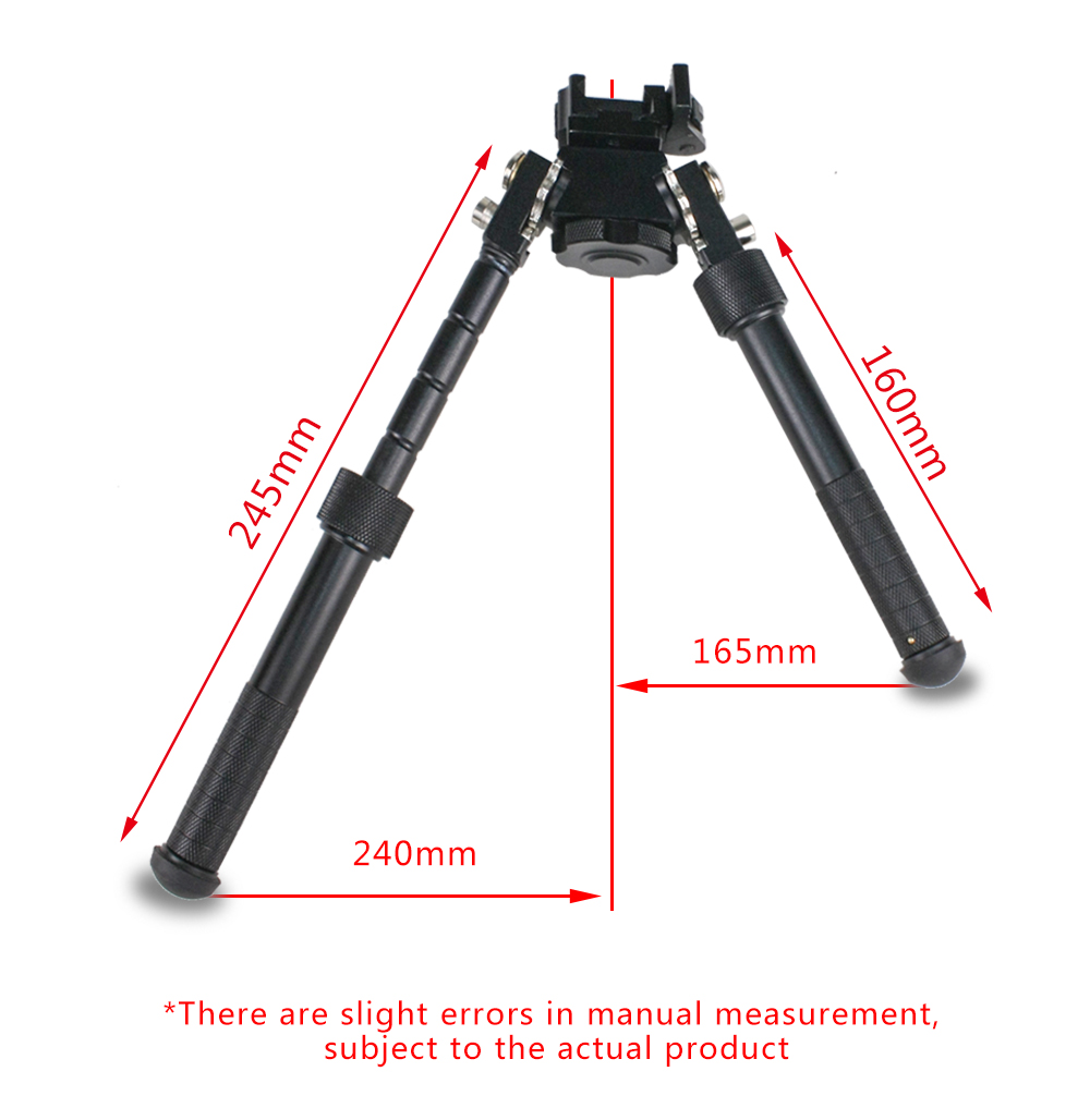 Опрокидывать пятнающ стойку Bipod 6