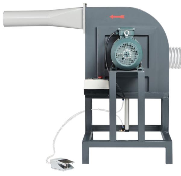 Fiber Pillow Filling Machine Steel Material For PP Cotton Fiber Filling Machine Grey Color