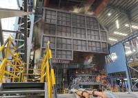 Horno de arco voltaico abierto de la acería de la cubierta, horno fusorio de acero 100 toneladas