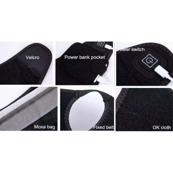 Поясной ремень с подогревом для термотерапии 120 г Электрогрелка для лодыжки 5 В