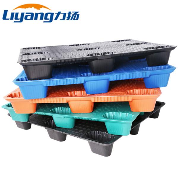 Heavy Duty 9 Foot HDPE Pallets Roto Moulded Pallets High Impact Strength