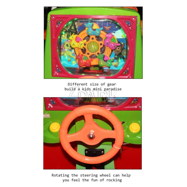 Lovely Cartoon Children'S Coin Operated Rides 10.1
