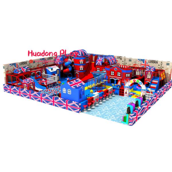 Naughty Indoor Playground Equipment , Large Size Indoor Playroom Equipment Castle