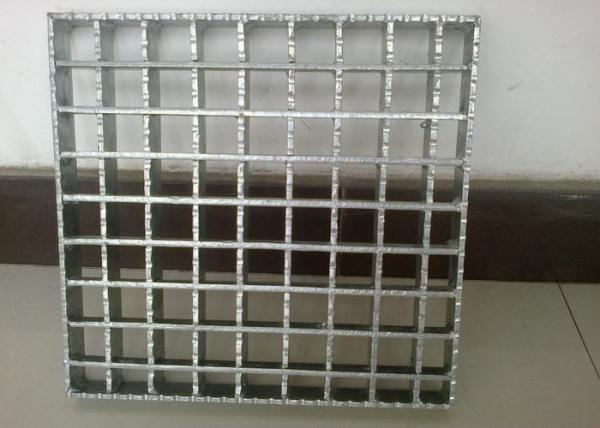 Building Materials Serrated Steel Grating Pressure Locked / Welded