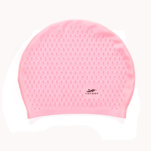 Copozz Silicone Waterproof Men Women Swimming Swimming Cap for Long Hair Hat Cover Ear Bone Pool