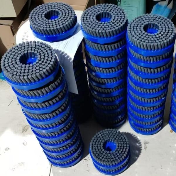 High Density Silicon Carbide 150mm Shell Mill Holder Disc Brush for Deburring