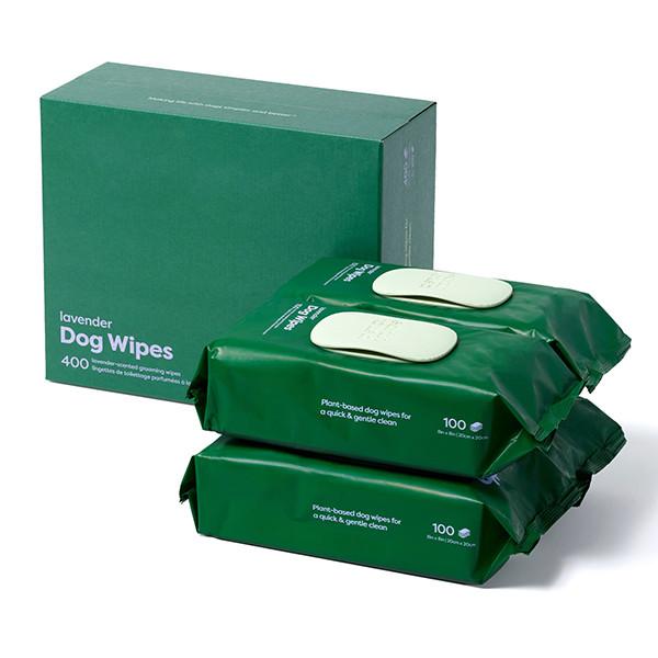 Viscose Plant Fiber Pet Cleaning Wipes Odor Control Hypoallergenic Pet Grooming Wipes