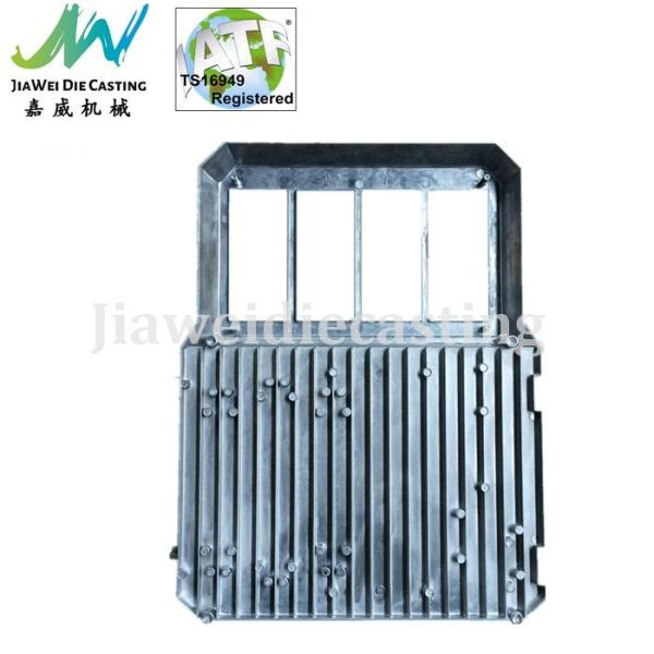 Custom Aluminum Die Cast Lighting Parts Waterproof IP66 Heat Sink Usage