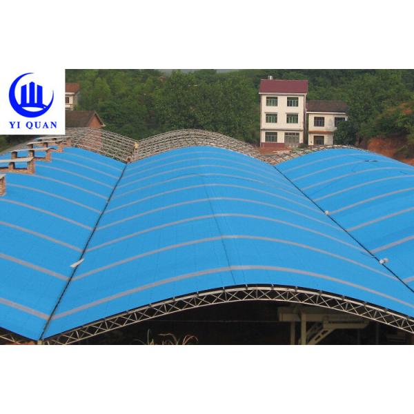 Wind Resistant 2.3mm Thickness UPVC PVC Plastic Roof Sheet For Warehouse Wall