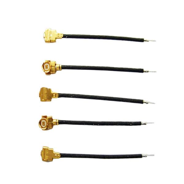 LANYI U.FL IPX MHF4 Coaxial Cable RF1.13 RG0.81 RF SMD Female to Male Jumper Cable Copper Conductor 85% Velocity CC019