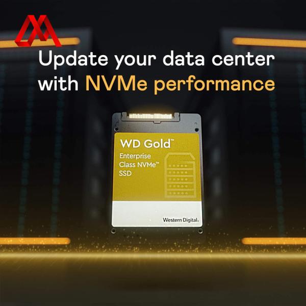 WD GoldTM Enterprise NVMeTM SSD PCIe жесткий диск 960 ГБ